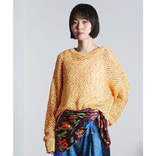 mici/MESH KNIT PULLOVER