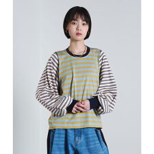 mici/VOLUME LONG SLEEVE TOP