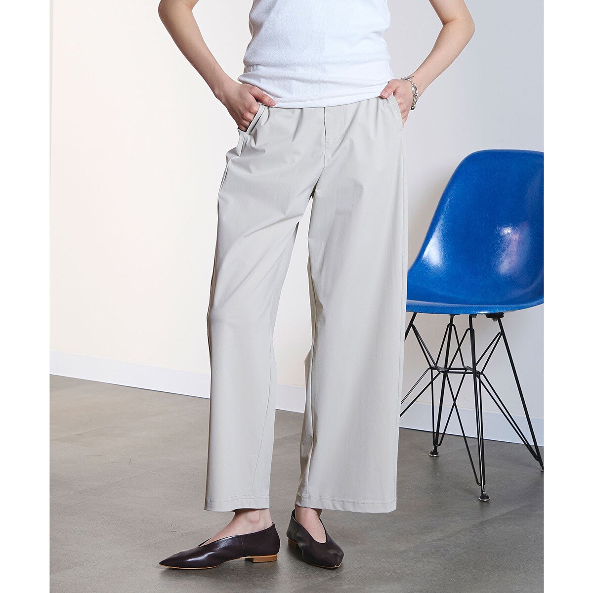 [�}���C]TAION COOL PANTS/���[�Y�o�b�h�iROSE BUD�j BEIGE