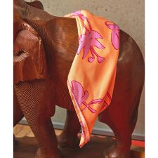 FLOWER PRINT SCARF