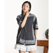 INDIA IS BEAUTIFUL & RB Short-Sleeve Printed Shirt | ローズバッド 