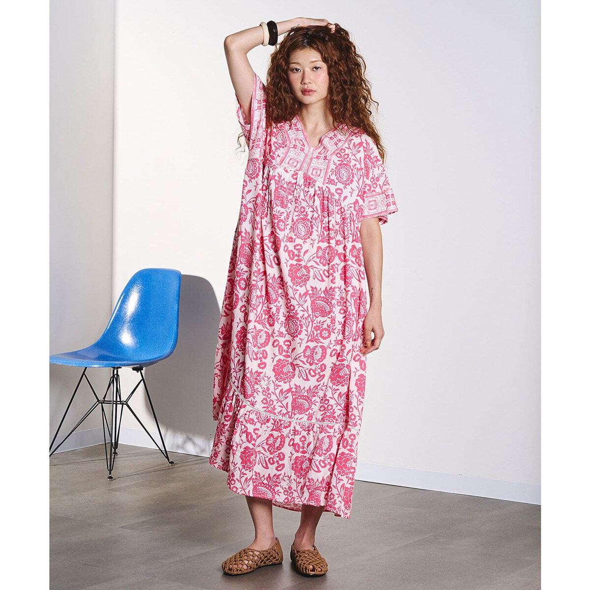 FLOWER PRINT DRESS | ローズバッド(ROSE BUD) | マルイウェブチャネル