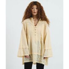 COTTON LACE BLOUSE