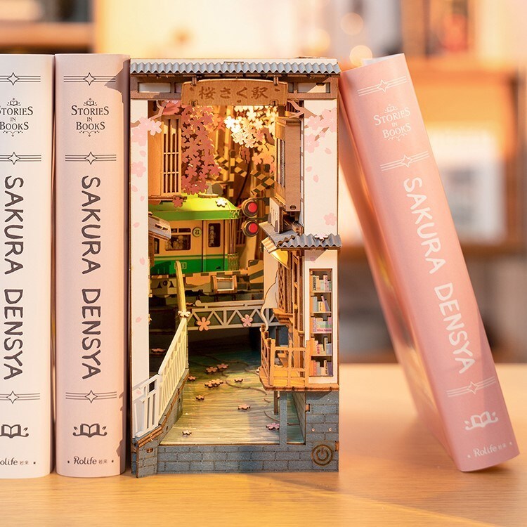 ブックヌックキット TGB01S 桜さく駅 | つくるんです(tsukurundesu