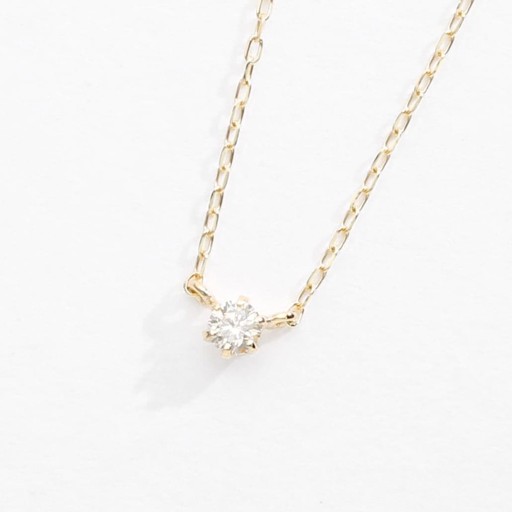 agete K10ダイヤネックレス（計0.03カラット）指輪おまけ agete K10ダイヤネックレス（計0.03カラット）指輪おまけ K18