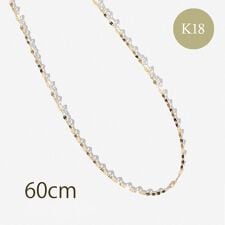 K18チェーンネックレス(60ｃｍ)