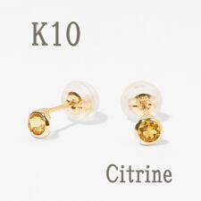 エルアンドコー(L&Co.)のK10誕生石ピアス