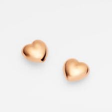 K10PG/SV925 ハートピアス