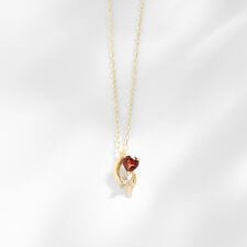 K10 カラーストーン・ダイヤモンドネックレス | エルアンドコー(L&Co 