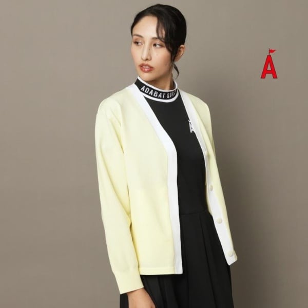 イージーケア Vネック カーディガン