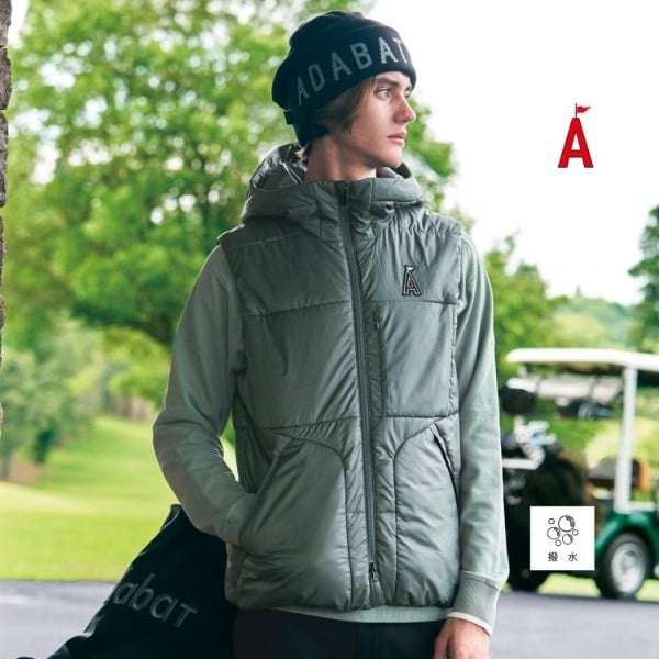 アダバットストリーム　ADABAT STREAM　撥水 リップストップ中綿ベスト 撥水】リップストップ中綿ベスト | アダバットストリーム(ADABAT