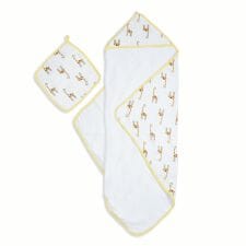 ダッドウェイ(DADWAY)の【aden＋anais】フード付きタオルセット