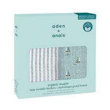 ダッドウェイ(DADWAY)のスワドル/オーガニック/2枚