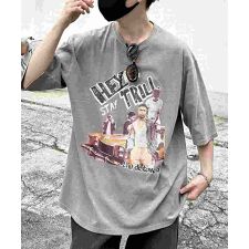 Confirm ヴィンテージライク ピレトロプリント アソートロックTシャツ カットソー