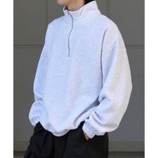 Confirm 裾リブ ボリュームシルエット ビッグシルエットプルオーバースウェット