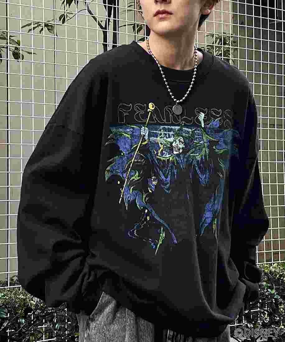 ILL'Sディズニーヴィランズ ヴィンテージライクレトロプリント