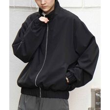 Confirm ビッグシルエット スタンドネックブルゾン フルジップジャケット