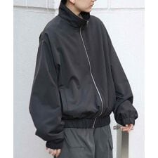 Confirm ビッグシルエット スタンドネックブルゾン フルジップジャケット