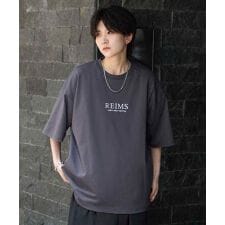 Confirm ナチュラルドレープワンポイント刺繍 半袖Tシャツ カットソー