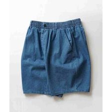 ILL'S ツイル デニム シェフショーツ イージーシェフパンツ ハーフパンツ