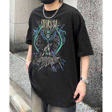 ILL'S Disney ディズニーヴィランズ 半袖プリントTシャツ