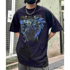 ILL'S Disney ディズニーヴィランズ  半袖プリントTシャツ カットソー
