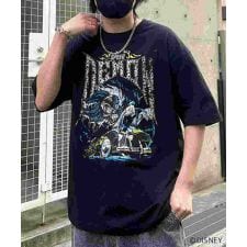 ILL'S Disney ディズニーヴィランズ  半袖プリントTシャツ カットソー