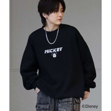 ILL'S ディズニーワンポイント刺繍 プルオーバー クルースウェット
