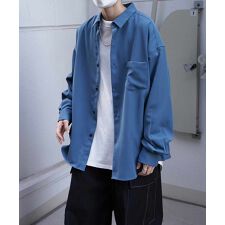 Confirmルーズシルエット ベーシック長袖シャツ