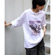 ILL’S イーグル ヴィンテージライク アメカジ風 レトロプリント ロックTシャツ