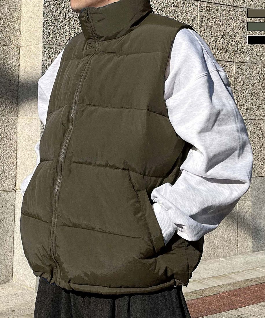 SHIPS any: 〈軽量・撥水・防風〉PERTEX(R) ハーフジップ ベスト