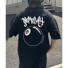 ILL'S 25SS 8ボール ダイス クラウン バックプリント ワンポイントTシャツ カットソー