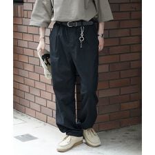 ILL'S ワイドテーパード リラックスイージー シェフパンツ ワークパンツ