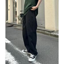 ILL'S 25SS ワイドテーパード リラックスイージー カラーシェフパンツ ワークパンツ