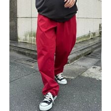 ILL'S 25SS ワイドテーパード リラックスイージー カラーシェフパンツ ワークパンツ