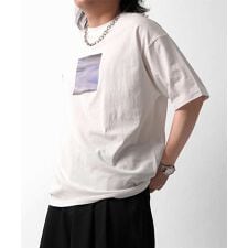 Confirm アブストラクト絵画 フロントプリント 半袖Tシャツ