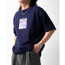 Confirm アブストラクト絵画 フロントプリント 半袖Tシャツ