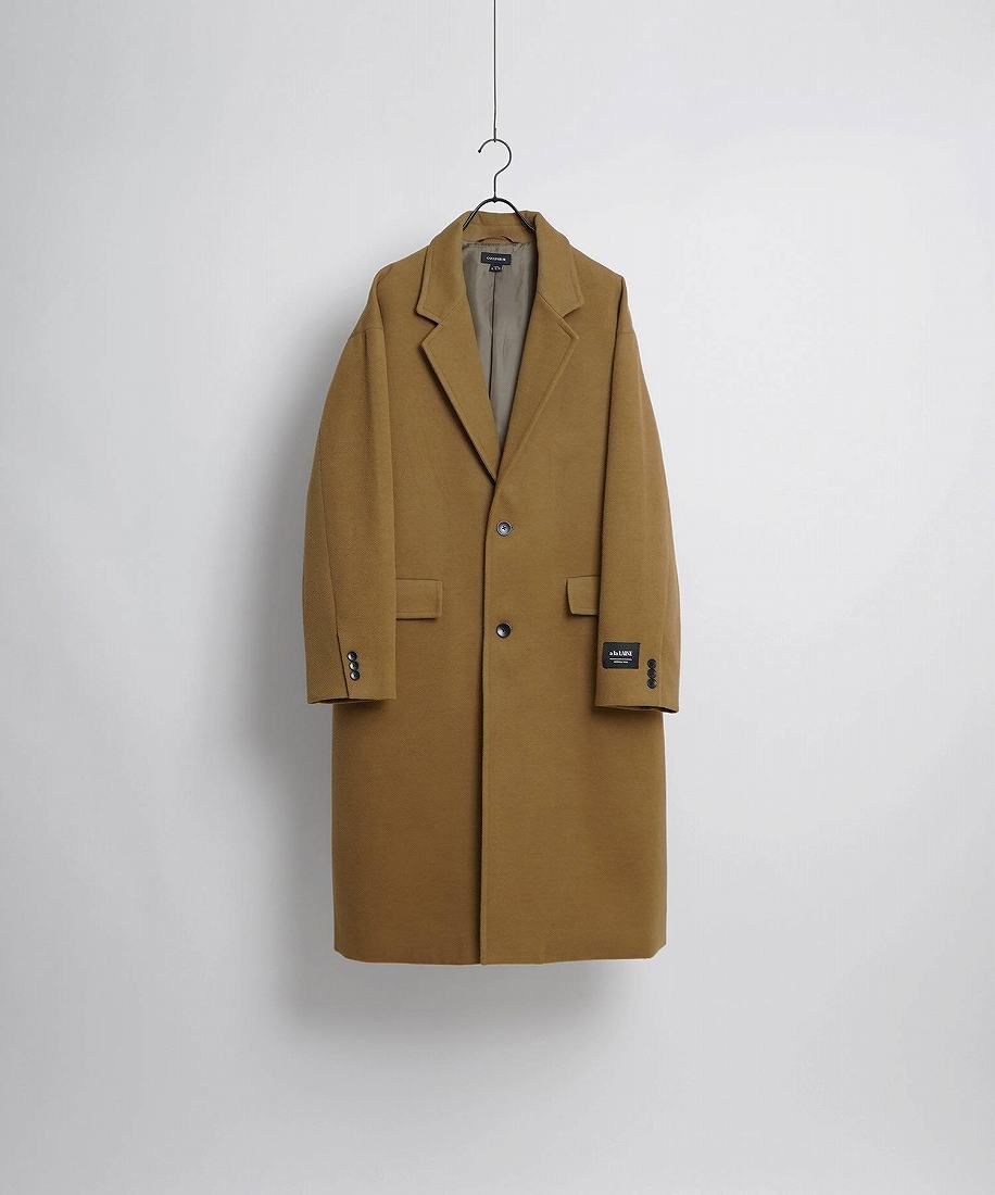 【美品】エディフィス×ロロピアーナ×ミケランジェロ ダブルチェスターコート Loro Piana / ロロピアーナ】ダブルブレスト チェスターコート