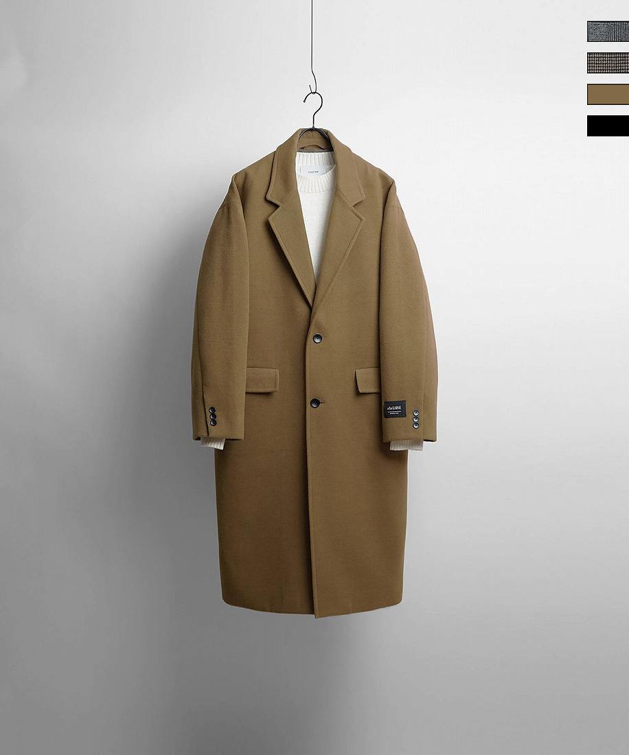 EDIFICE Loro Piana ブラウン チェスターコート Loro Piana / ロロピアーナ】ダブルブレスト チェスターコート