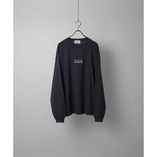 Confirm イラストバックプリント / ワンポイント刺繍ロゴ ビッグシルエットロンT