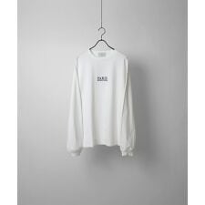 Confirm イラストバックプリント / ワンポイント刺繍ロゴ ビッグシルエットロンT