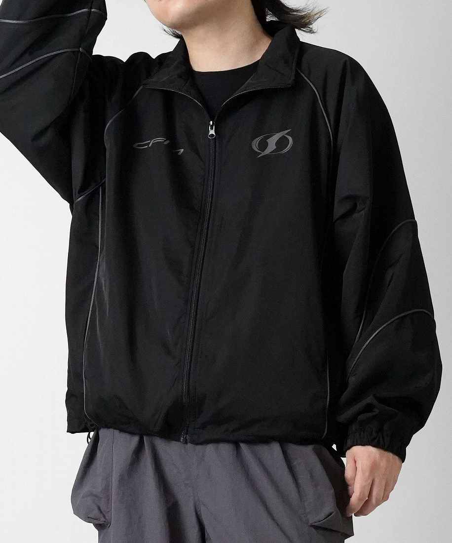 Confirm プリーツ リベット ショート ZIPブルゾン | コンファーム