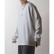 Confirm ワンポイント ダンボールニット プルオーバースウェット