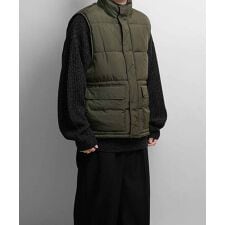 コンファーム(Confirm)のConfirm ビッグシルエット スタンドカラー ファイバーダウンベスト