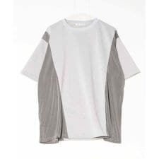 Confirm 異素材切替Tシャツ
