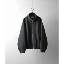 Confirm バルーンスリーブ ビッグシルエット メルトンスタンドブルゾン ジャケット