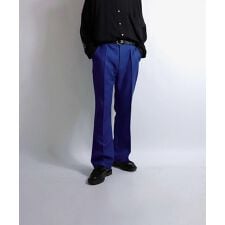 Confirm 極美シルエット センタープレス ブーツカット スラックス フレアパンツ