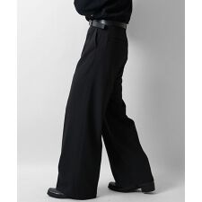 Confirm ヴィンテージメイ イル タック ワイドストレートスラックスパンツ
