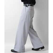 Confirm ヴィンテージメイ イル タック ワイドストレートスラックスパンツ