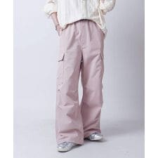 Confirm リベット付 ワイドストレート パラシュートパンツ